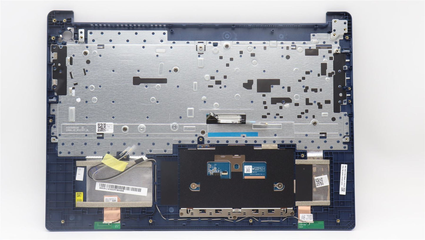 Lenovo IdeaPad 3 16ABR8 Palmrest Cover Touchpad Keyboard Abyss Blue 5CB1L14722