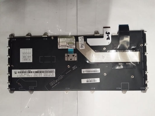 Lenovo Yoga 370 Keyboard Swiss Silver Backlit 01EN454