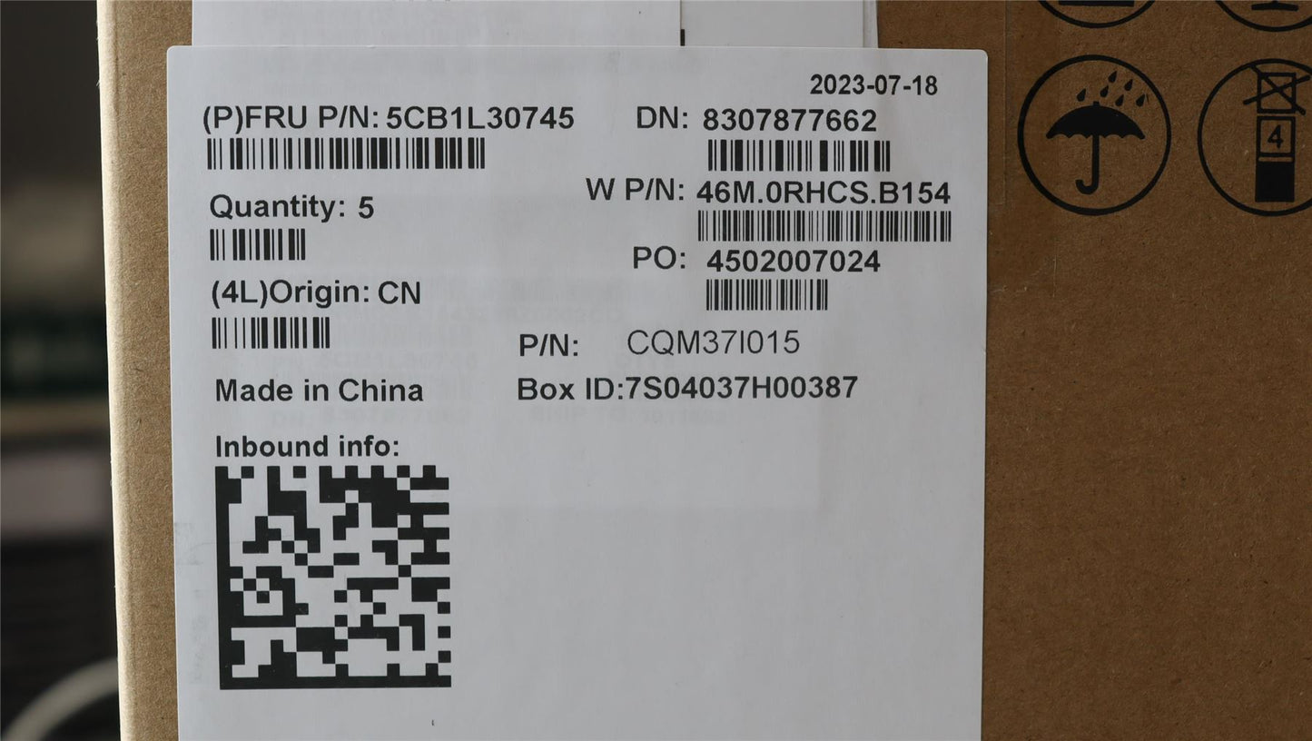 Lenovo Upper Case ASM_SWS W 82Y0 SB BL 5CB1L30745