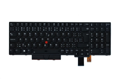 Lenovo ThinkPad T570 P51s Keyboard Czech Black Backlit 01ER549