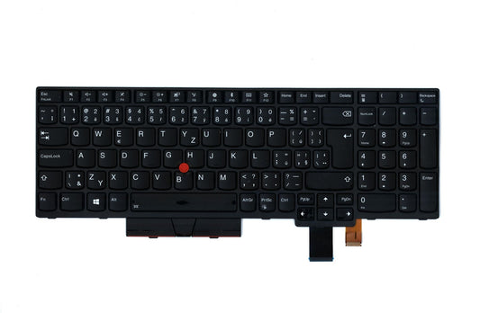 Lenovo ThinkPad T570 P51s Keyboard Czech Black Backlit 01ER549