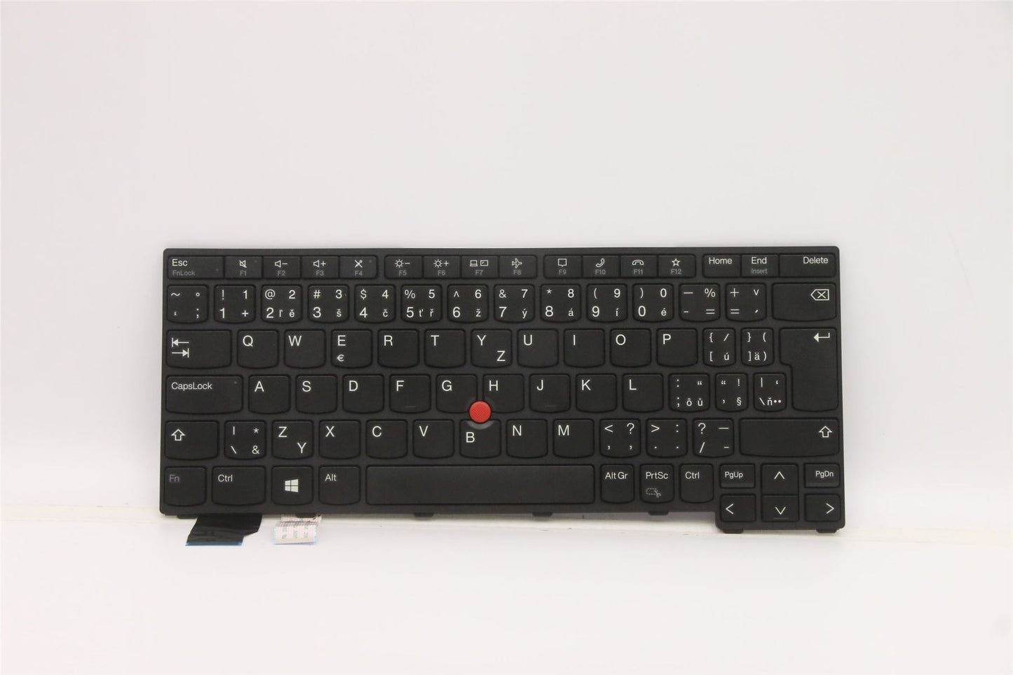 Lenovo ThinkPad X13 2 Keyboard Czech Slovakian Black 5N21A21880