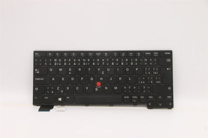 Lenovo ThinkPad X13 2 Keyboard Czech Slovakian Black 5N21A21880