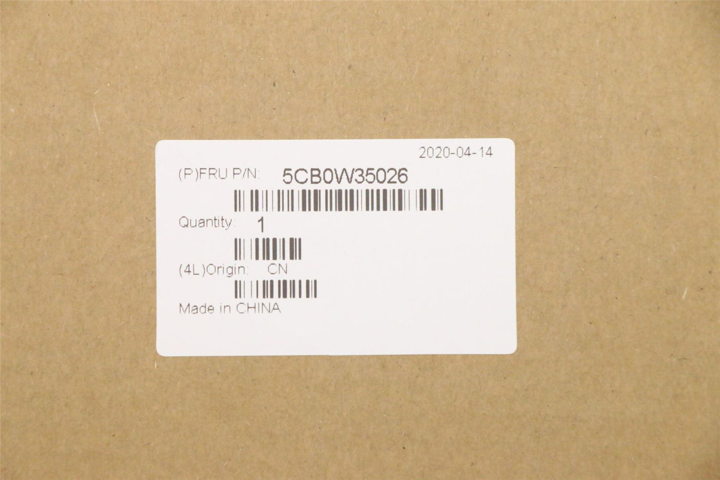Lenovo ThinkPad L380 Palmrest Top Cover Housing Black 5CB0W35026