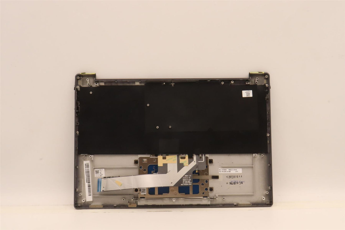 Lenovo Yoga 7 13IAP7 Palmrest Cover Touchpad Keyboard US Slate Grey 5CB1J31385