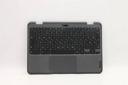 Lenovo Chromebook 500e Gen 3 Palmrest Cover Touchpad Keyboard Grey 5M11C88948