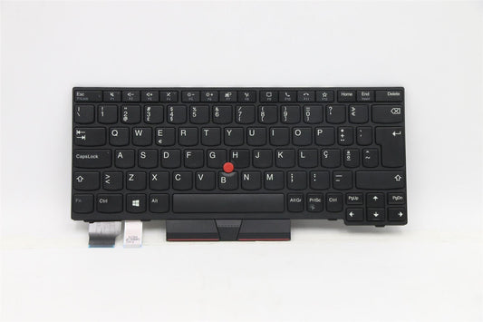 Lenovo ThinkPad L13 2 X13 Keyboard Portuguese Black 5N20V43019