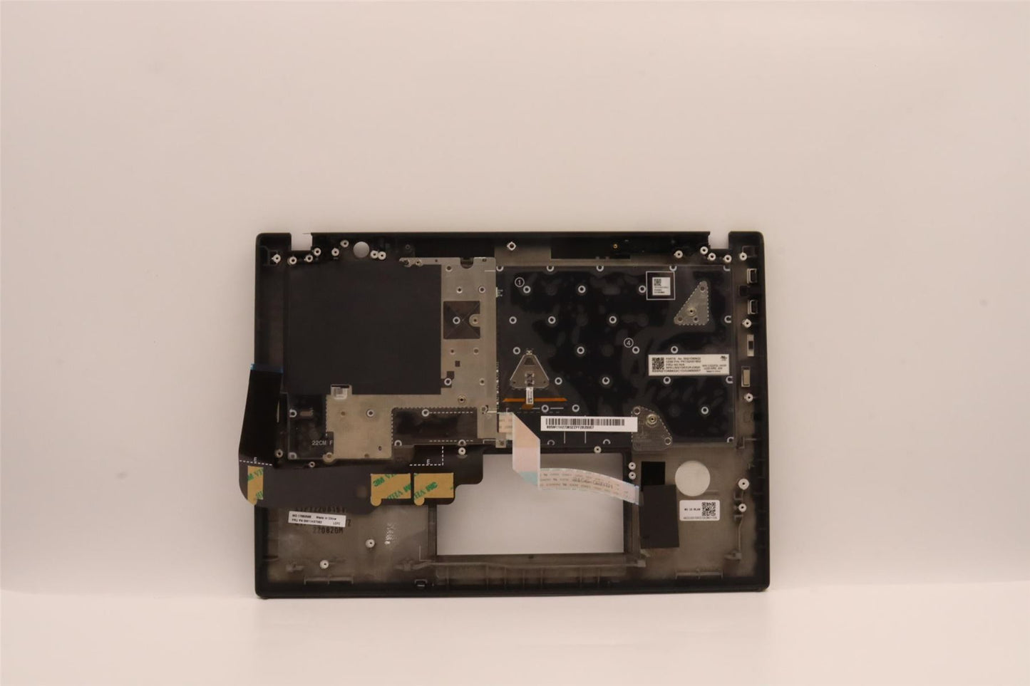 Lenovo ThinkPad T14s Gen 3 Keyboard Palmrest Top Cover Greek Black 5M11H27383