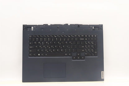 Lenovo 5 17ITH6H Palmrest Cover Touchpad Keyboard Greek Phantom Blue 5CB1D20024