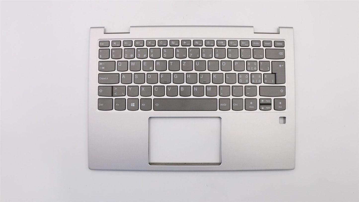 Lenovo 730 13IWL 730 13IKB Keyboard Palmrest Top Cover Platinum 5CB0Q95903