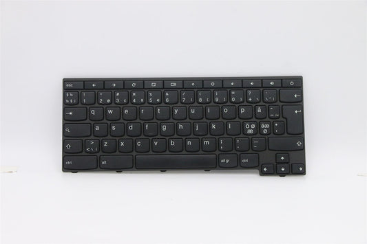 Genuine Lenovo ThnkPad 11e Chromebook Keyboard Nordic Black 01AV808 01AV786