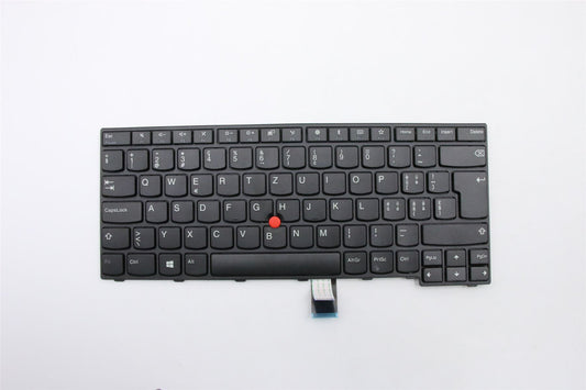 Lenovo ThinkPad E470 E475 Keyboard Swiss Black 01AX027