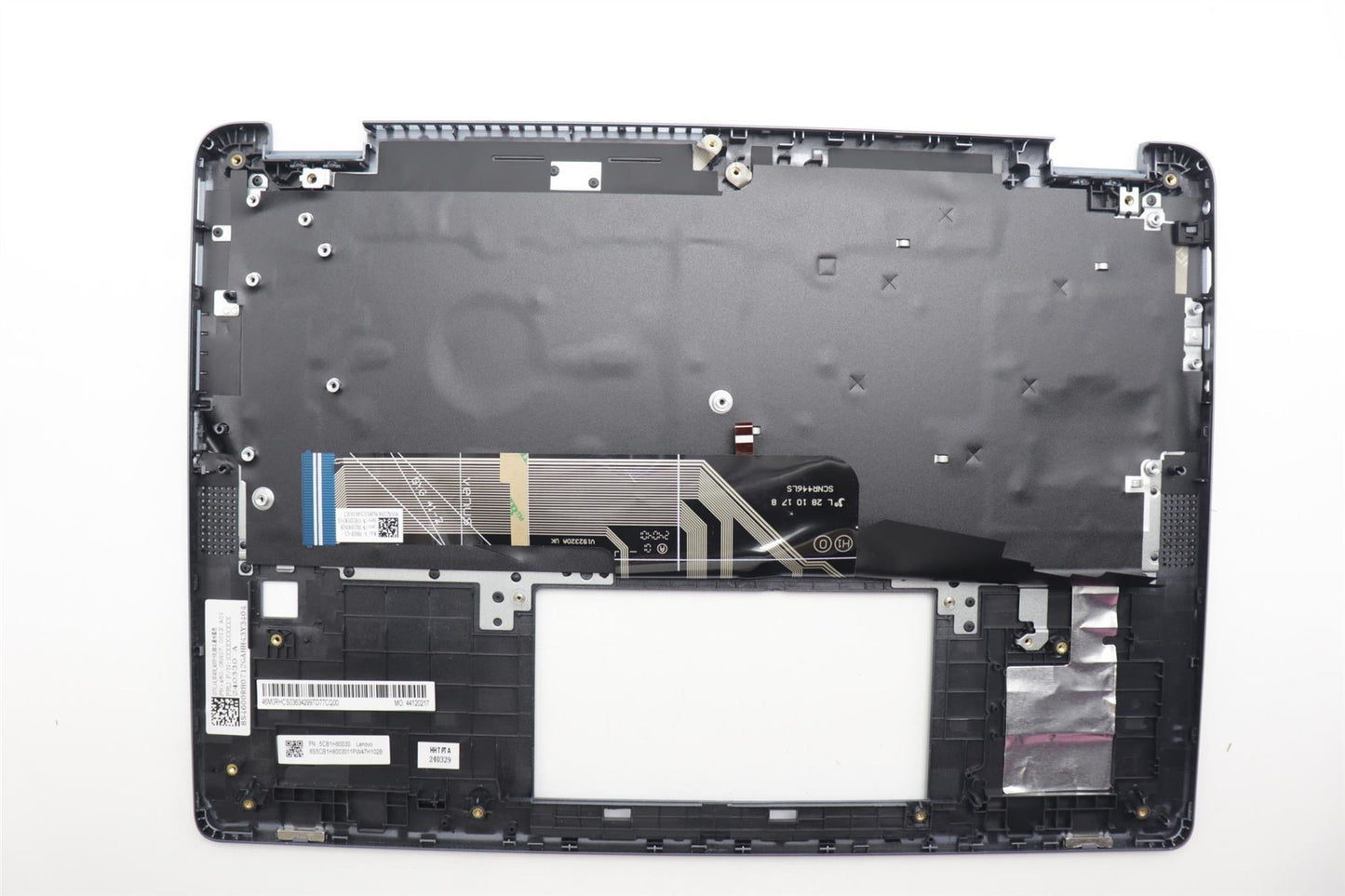 Lenovo IdeaPad 5 14IAU7 Palmrest Cover Touchpad Keyboard Blue Backlit 5CB1H80030