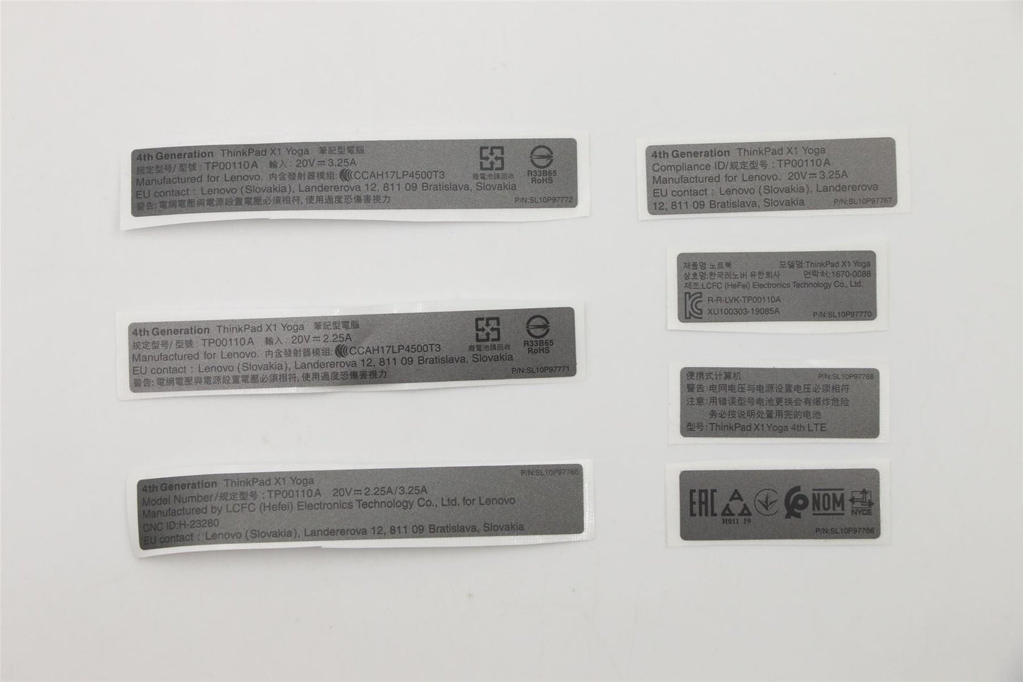 Lenovo 5L10V27612 LABEL KIT,GEO Label