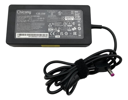 GENUINE Acer Aspire A620 A650 A715-41G AN515-46 135W AC Charger Adapter A18-135P1A