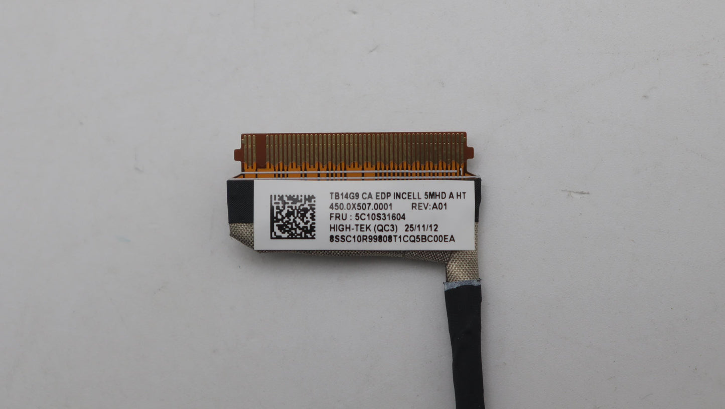 Lenovo W 21UY 5M TOUCH eDP Cable 5C10S31604