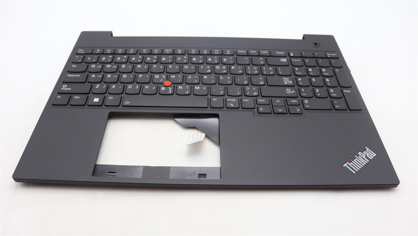 Lenovo ThinkPad E16 Gen 1 Keyboard Palmrest Top Cover Russian Black 5M11L65178