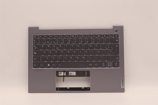Lenovo ThinkBook 13s G4 IAP Keyboard Palmrest Top Cover Spanish 5CB1H18269