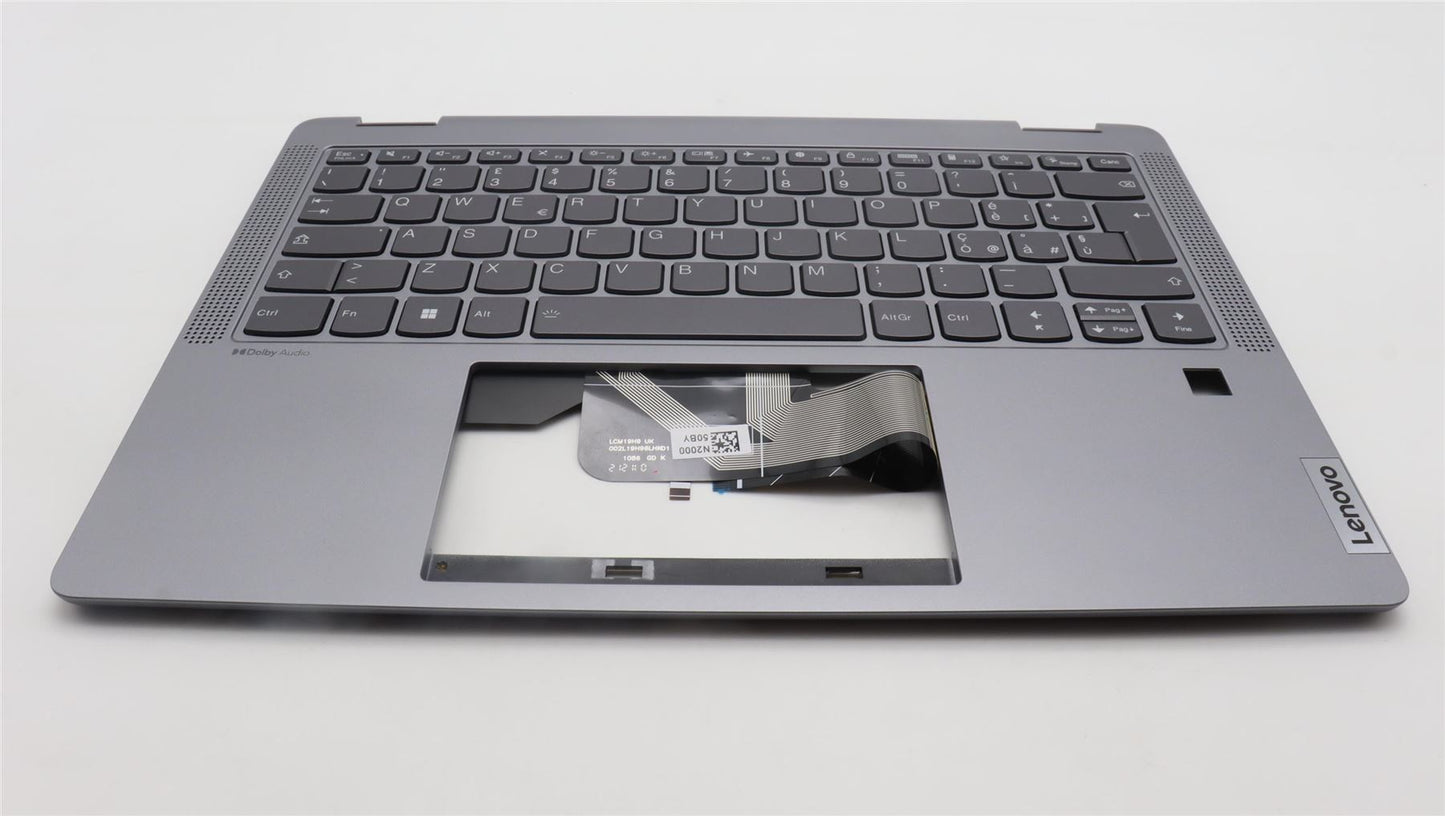 Lenovo IdeaPad 5 14ABR8 Keyboard Palmrest Top Cover Italian Backlit 5CB1K20787