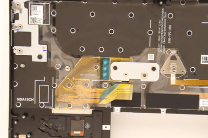 Lenovo ThinkPad Z13 Gen 1 Keyboard Palmrest Top Cover Slovenian Black 5M11H94984