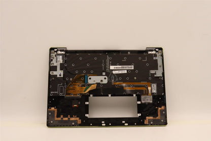 Lenovo ThinkPad Z13 Gen 1 Keyboard Palmrest Top Cover Danish Black 5M11H94964