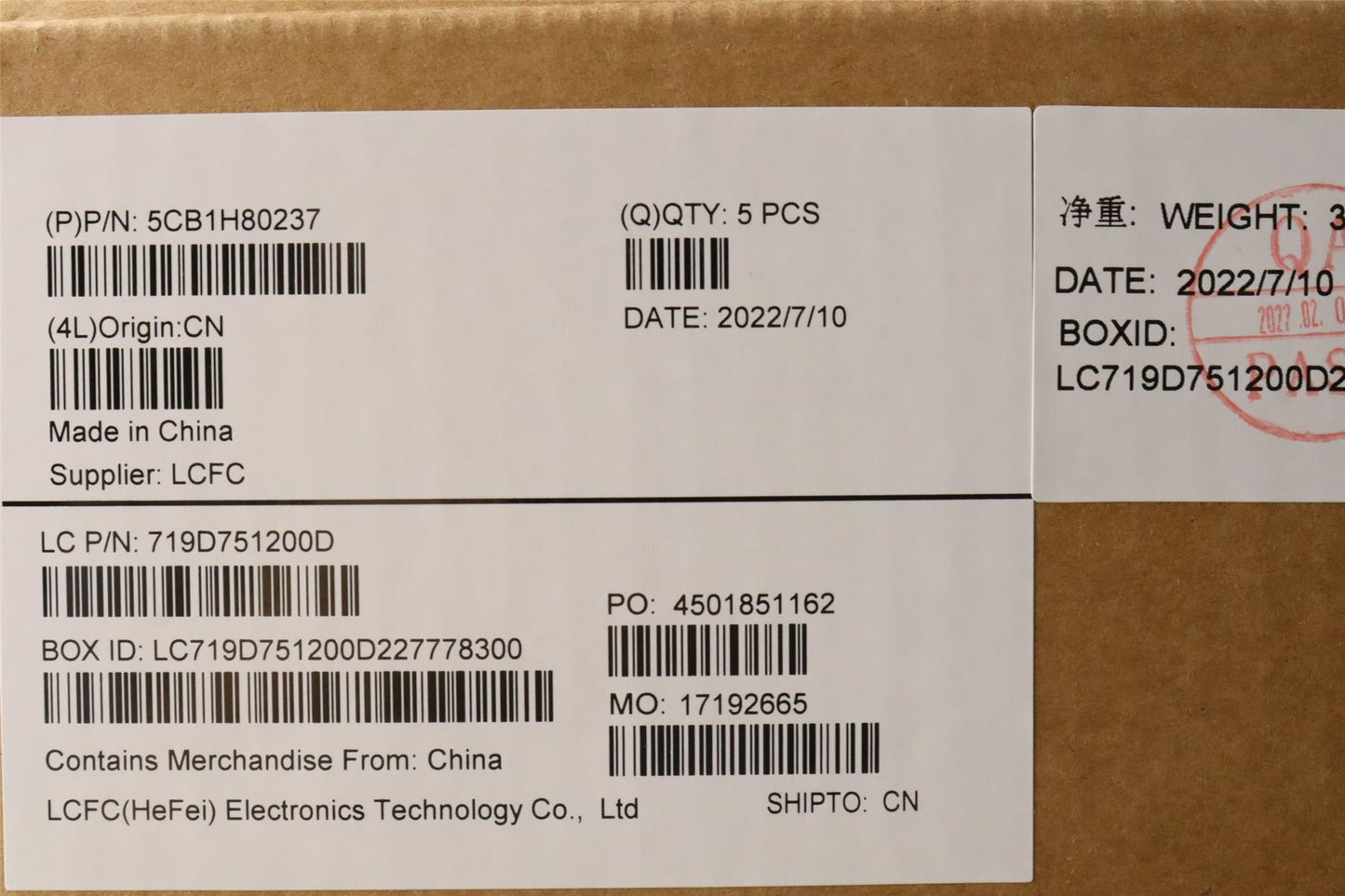 Lenovo Upper Case ASM_SLV L82TV BU_BK_TEX 5CB1H80237