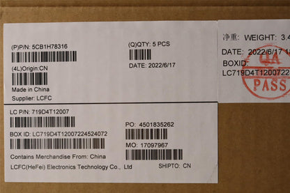 Lenovo IdeaPad 3 15IAU7 3 15ABA7 Palmrest Cover Touchpad Keyboard 5CB1H78316