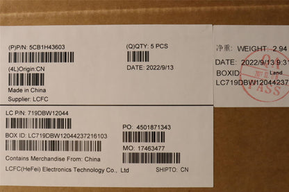Lenovo Upper Case ASM_GER L82RJ NFP AB 5CB1H43603