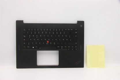 Lenovo Extreme P1 5 X1 5 Tastatur Handballenauflage Obere Abdeckung Deutsch Schwarz 5M11D12019