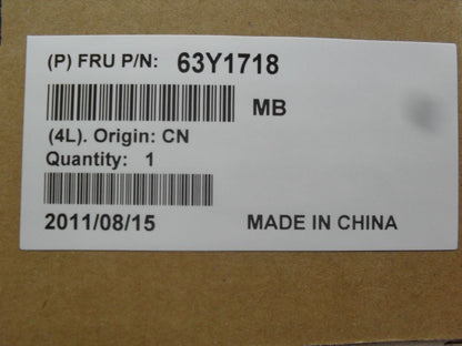 Lenovo FRUPlni5-2520UMA Y-AMT Y-TPM Board 63Y1718