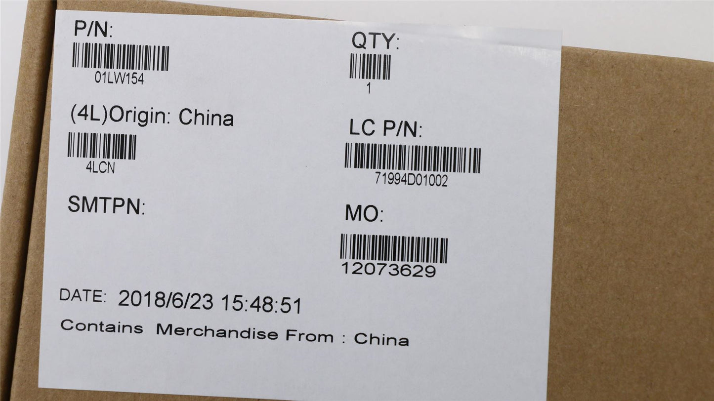 Lenovo FRU A cover Al assy black JER 01LW154