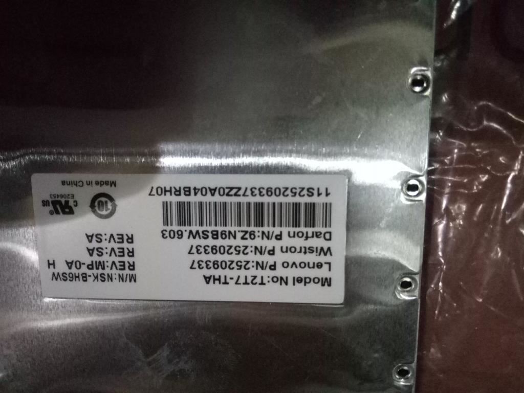 Lenovo DFT2T7 Thailand84KeyBlack frame KBD W8 Keyboard 25209337