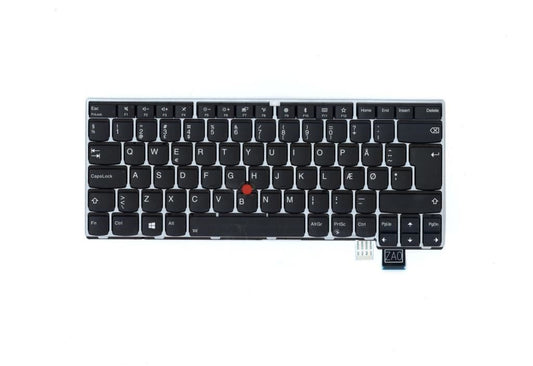 Genuine Lenovo ThinkPad 13 Gen 2 Keyboard Silver Backlit 01EN855