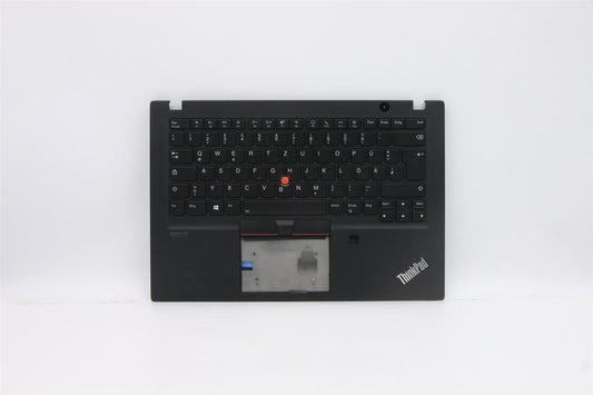 Lenovo ThinkPad T14s Palmrest Cover Keyboard German Black Backlit 5M10Z41492