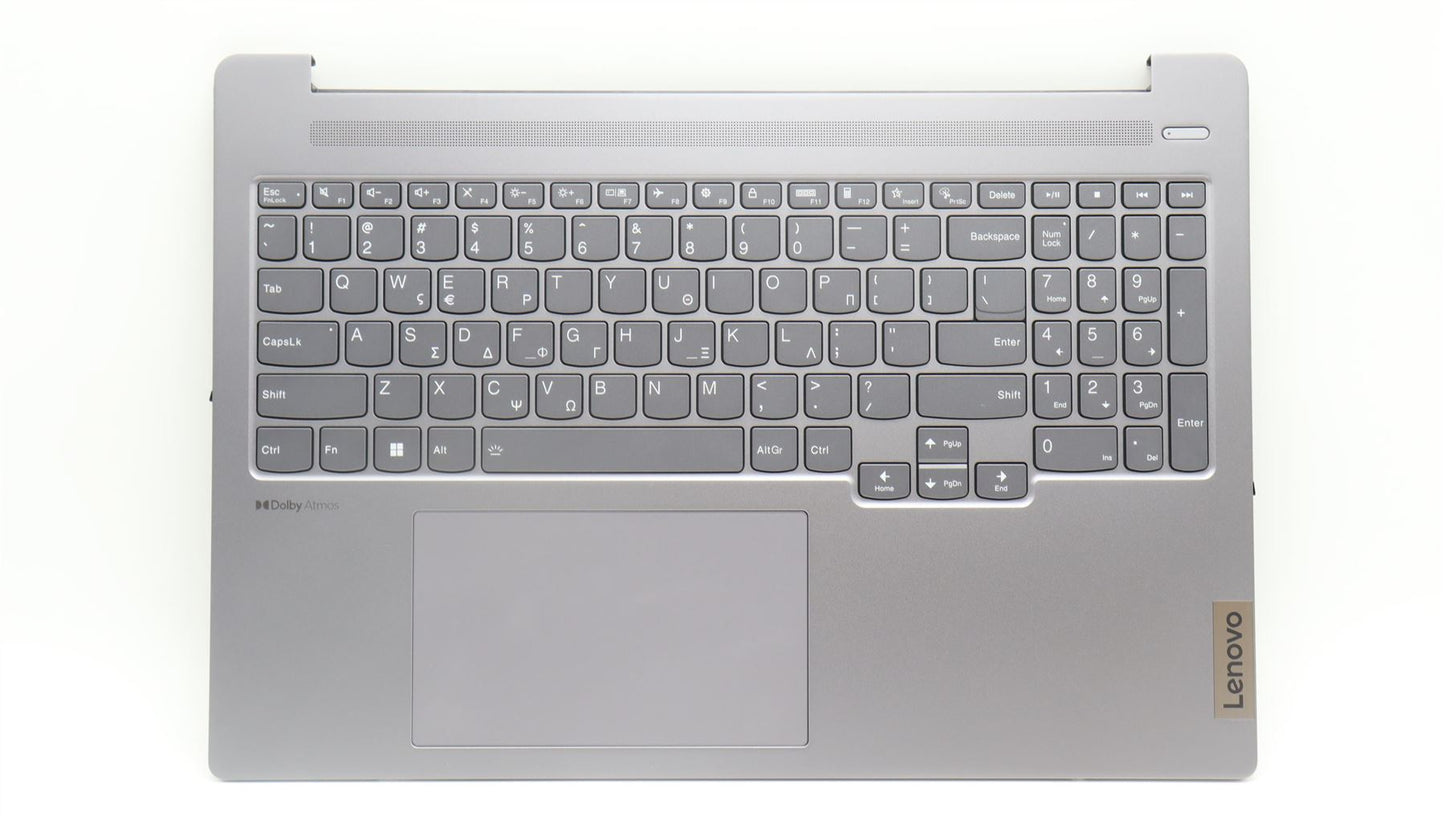 Lenovo IdeaPad 5 16ARP8 Palmrest Cover Touchpad Keyboard Greek 5CB1K98177