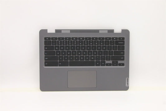 Lenovo Chromebook 14e Gen 2 Palmrest Touchpad Cover Keyboard US Grey 5M11C89153