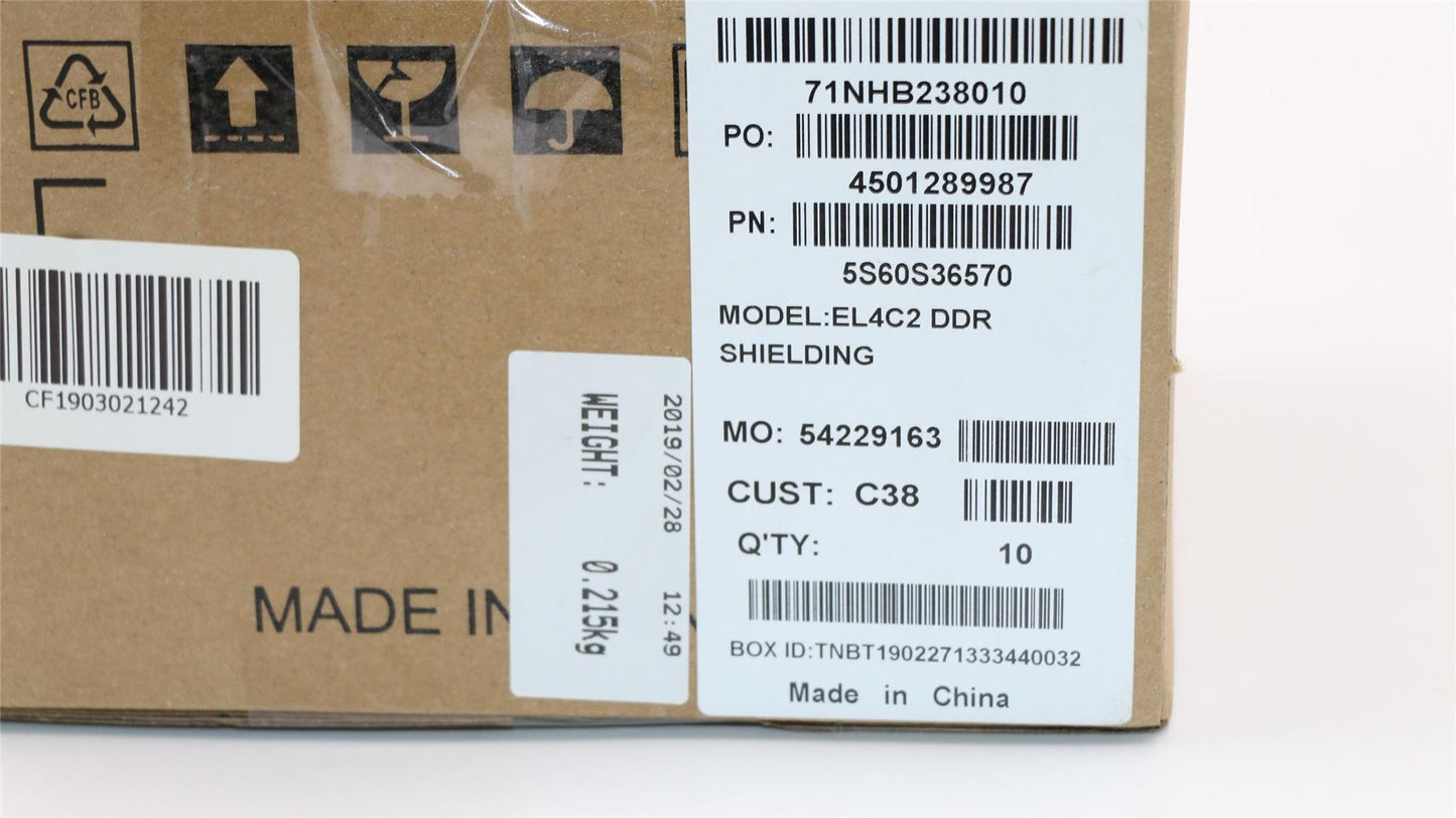 Lenovo SHIELD DIMM SHIELDING C 81N6 FOR API 5S60S36570