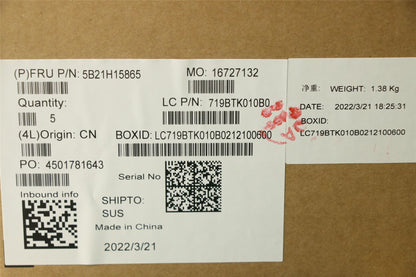 Lenovo ThinkPad T15 Gen 2 T14 Gen 2 Motherboard Mainboard UMA 16G 5B21D65187