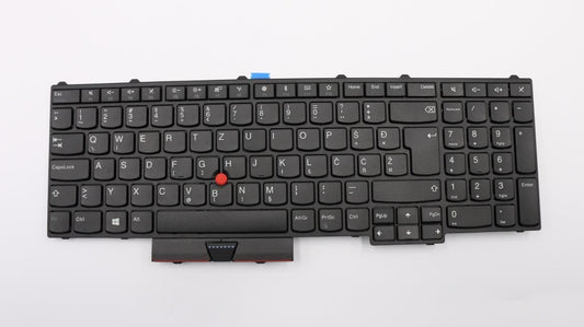 Genuine Lenovo ThinkPad P51 P71 Keyboard Slovenian Black 01ER976