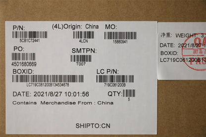 Lenovo LCD Cover L 82JU L_60H_P_Blk 5CB1C72441