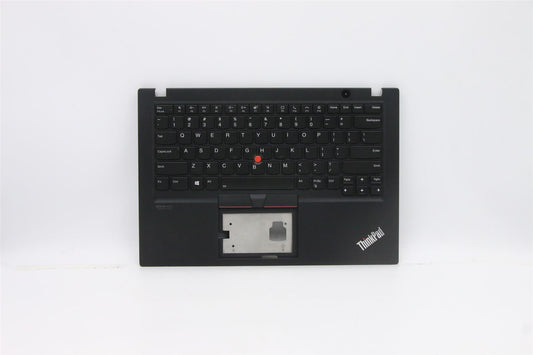 Lenovo ThinkPad T14s Palmrest Cover Keyboard Belgian Black Backlit 5M10Z54172