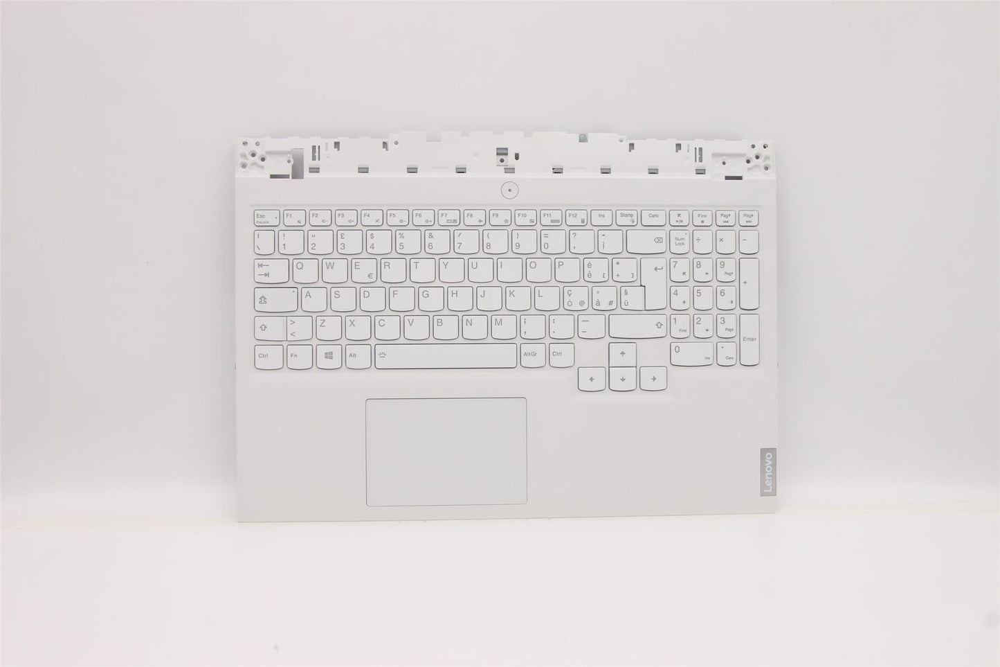 Lenovo 5 15ACH6H Palmrest Cover Touchpad Keyboard Italian Storm Grey 5CB1C74882