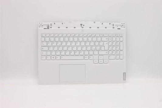 Lenovo 5 15ACH6H Palmrest Cover Touchpad Keyboard Italian Storm Grey 5CB1C74882