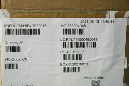 Lenovo 5B40S22016 Bracket WT 82EF  ANT_Frame