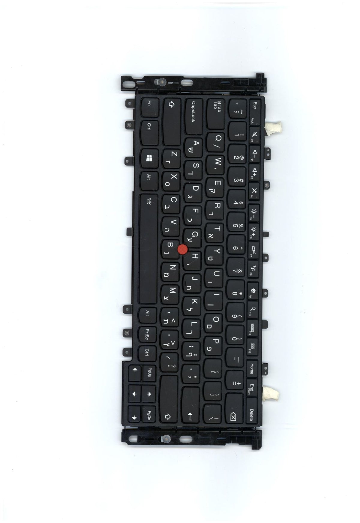 Lenovo TP_YOGA12, IL, CHY, Backlit Hebrew Keyboard 04Y2634