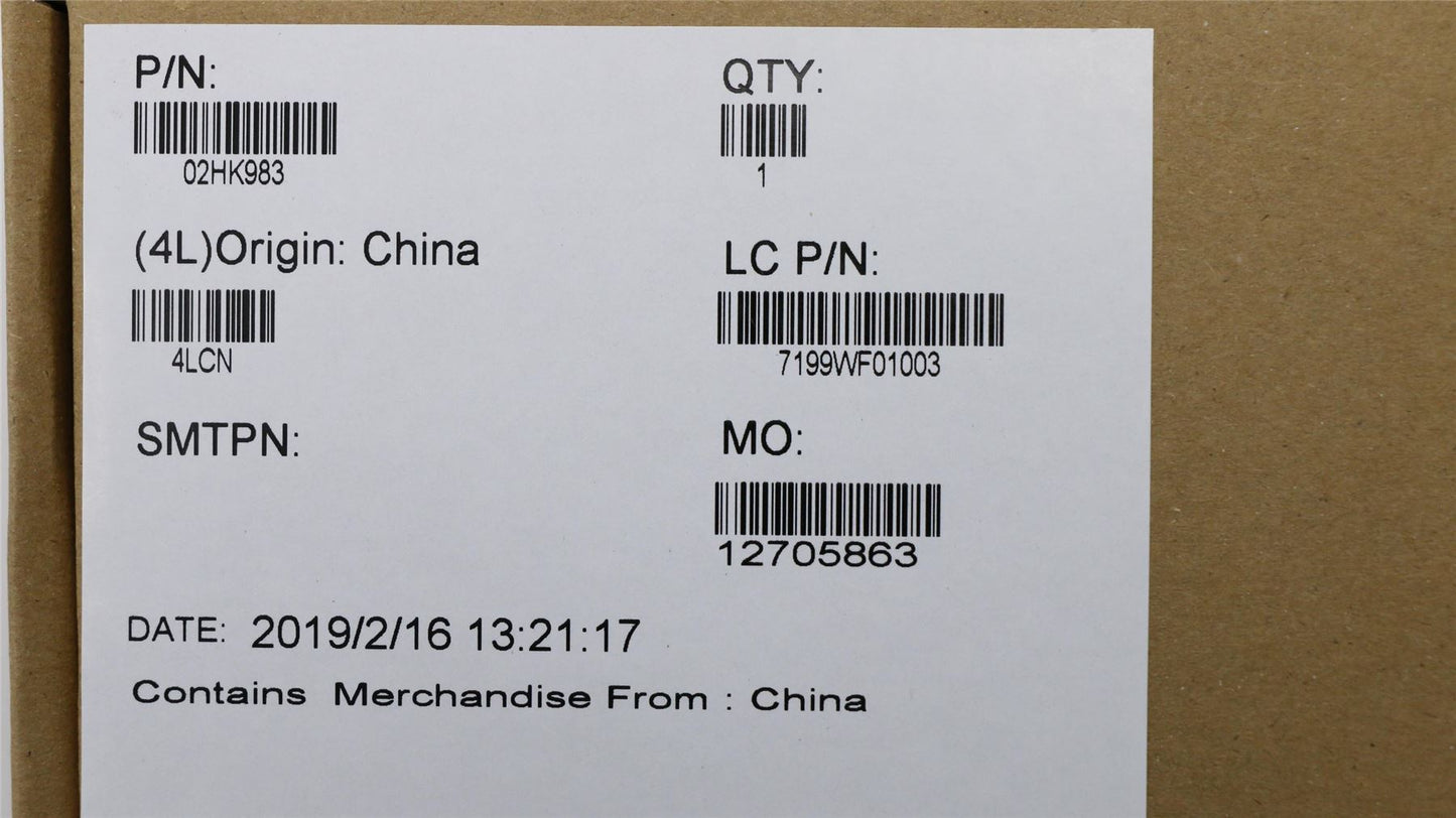 Lenovo ThinkPad P14s 1 P14s 2 T14 1 Fingerprint Reader Board Cable 02HK983