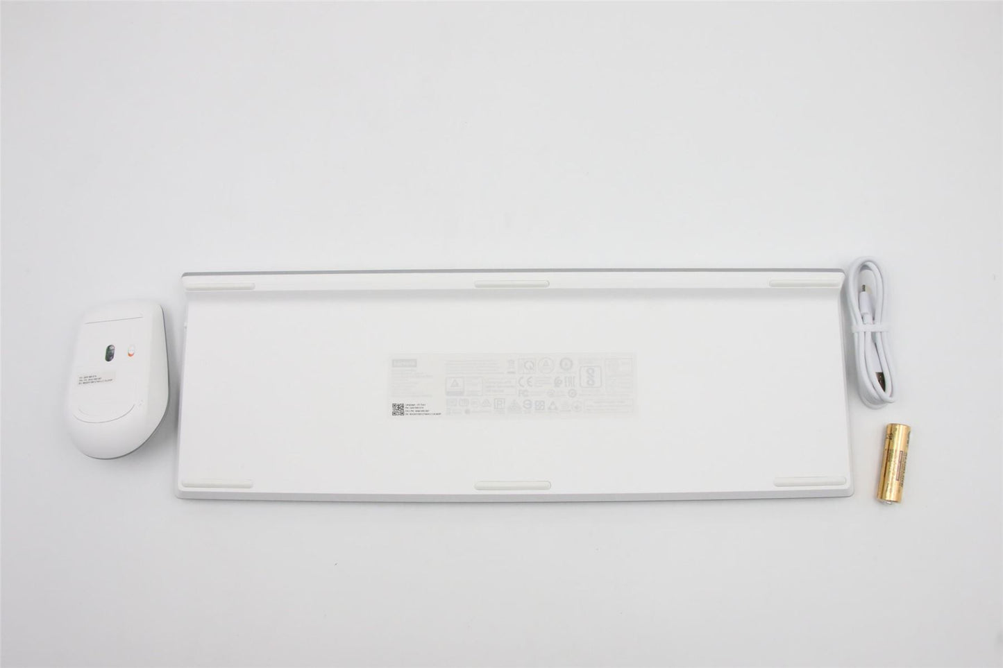 Lenovo Yoga AIO 7-27ARH6 AIO 7-27ACH6 Wireless Keyboard Mouse Silver 5KM1B81367