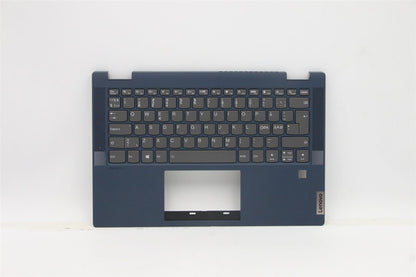 Lenovo Flex 5-14ALC05 Keyboard Palmrest Top Cover Nordic Blue 5CB1C68140