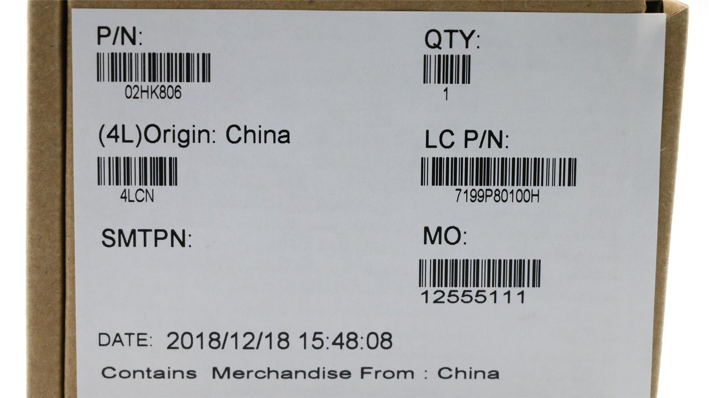 Lenovo Thinkpad P72 P73 SATA Dual Power Cable Connector 02HK806