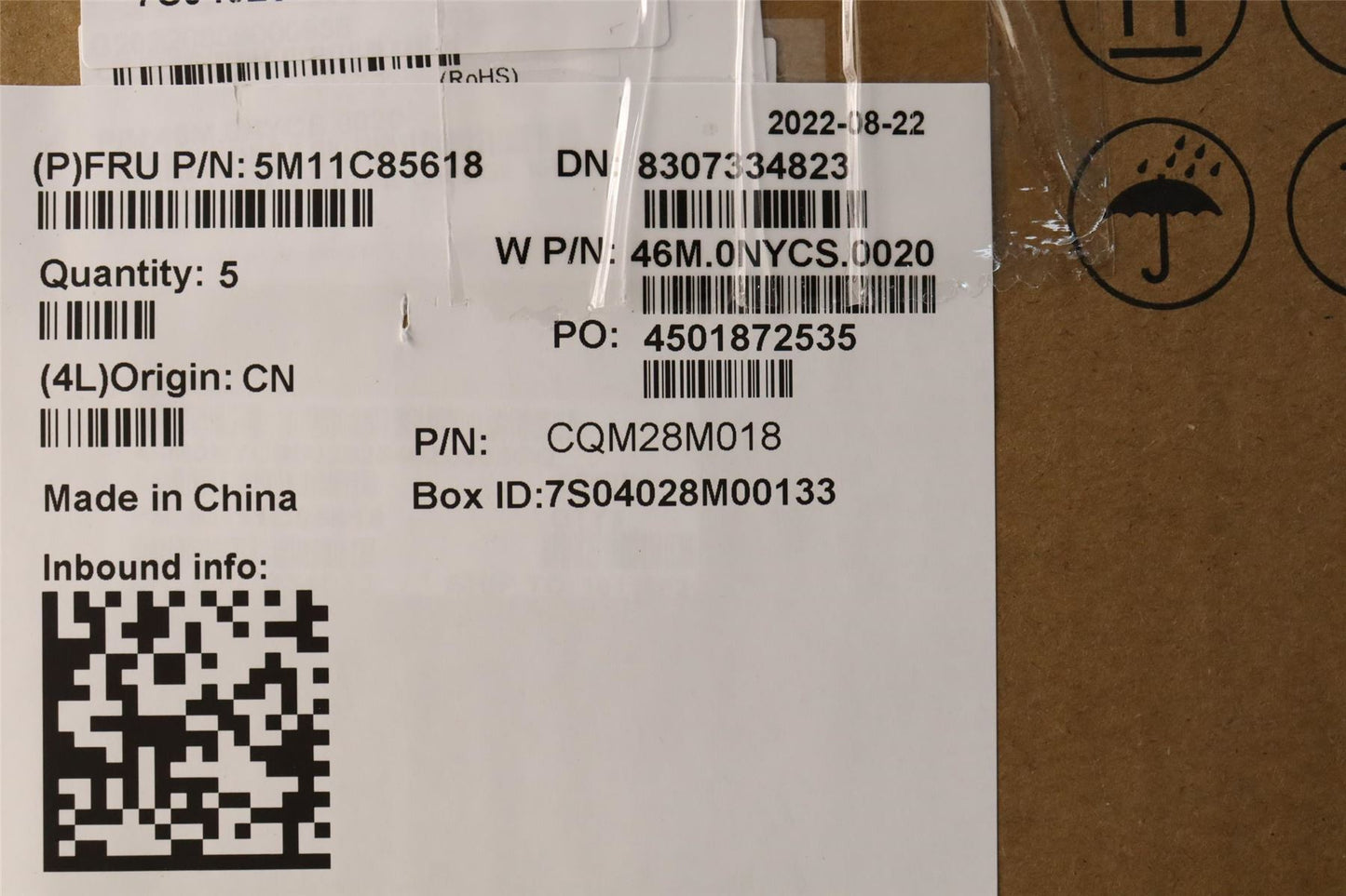 Lenovo MECH_ASM FRASMKB GER CcCp BK NWW NWL Ch 5M11C85618